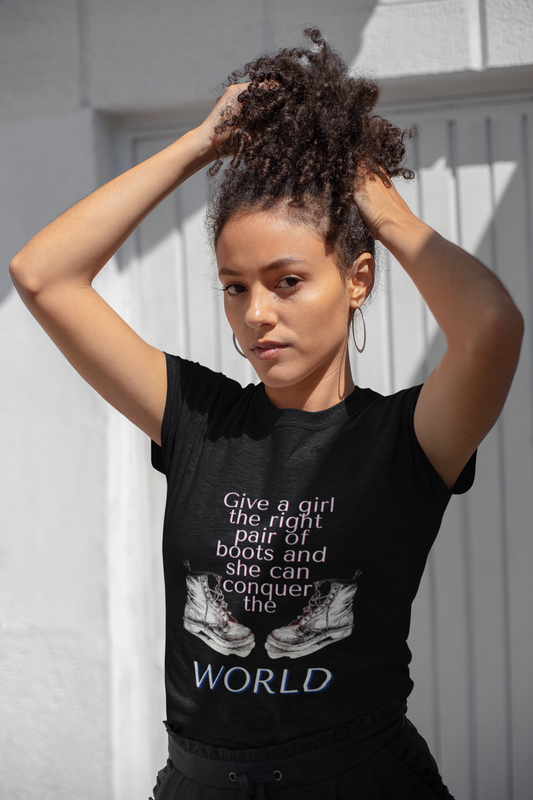 Dr Marten's Inspired 'Conquer the World' T-Shirt