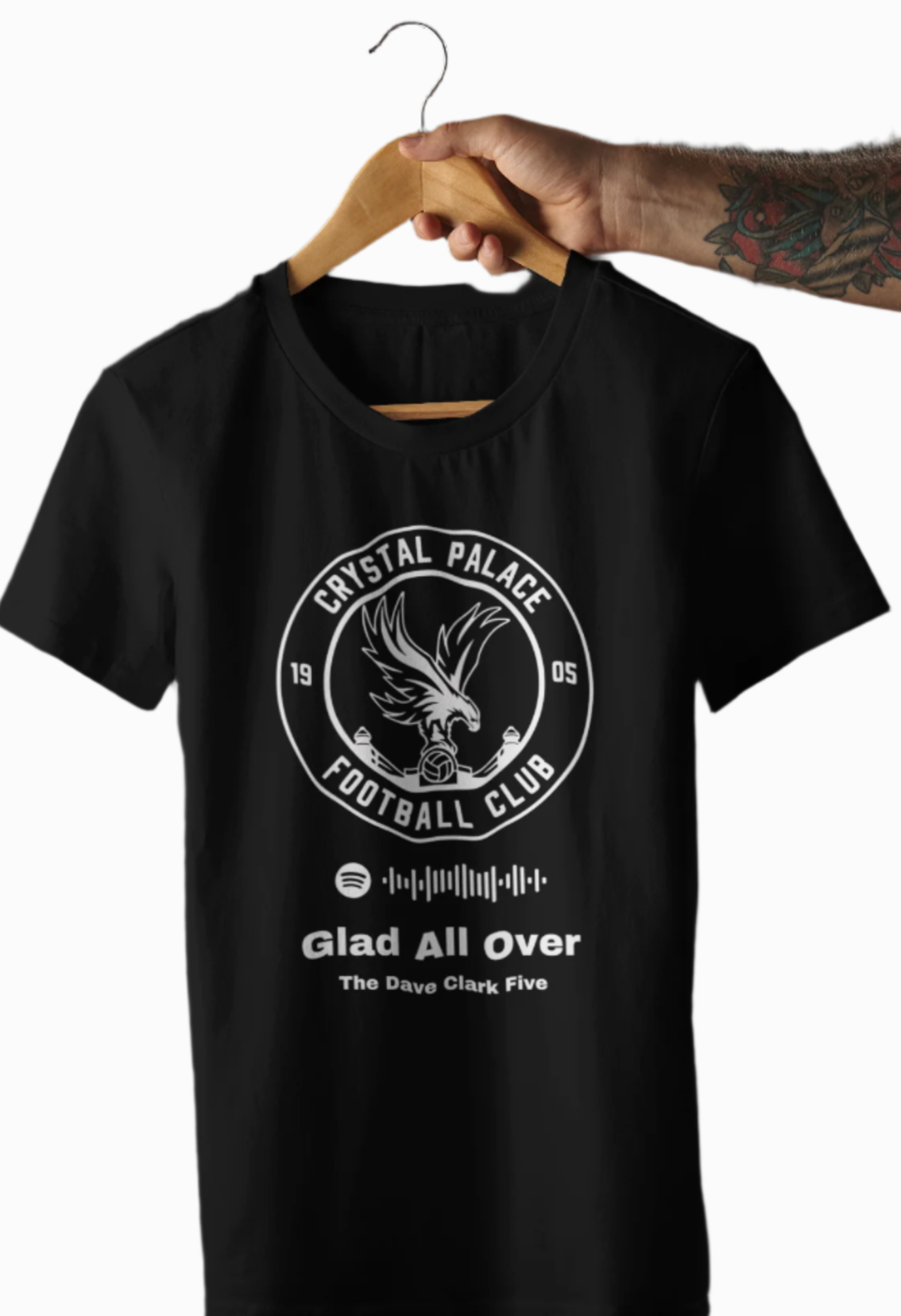 CPFC Inspired Glad all Over Tshirt