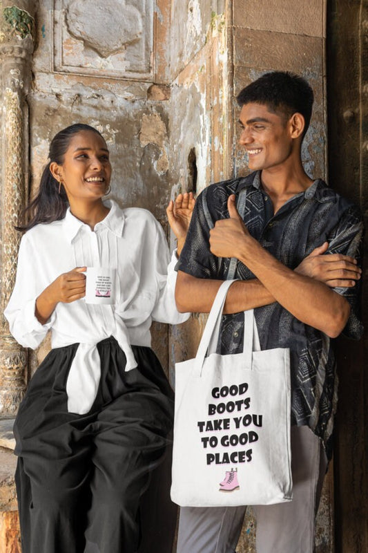 Dr Marten's Inspired 'Good Boots' Tote Bag