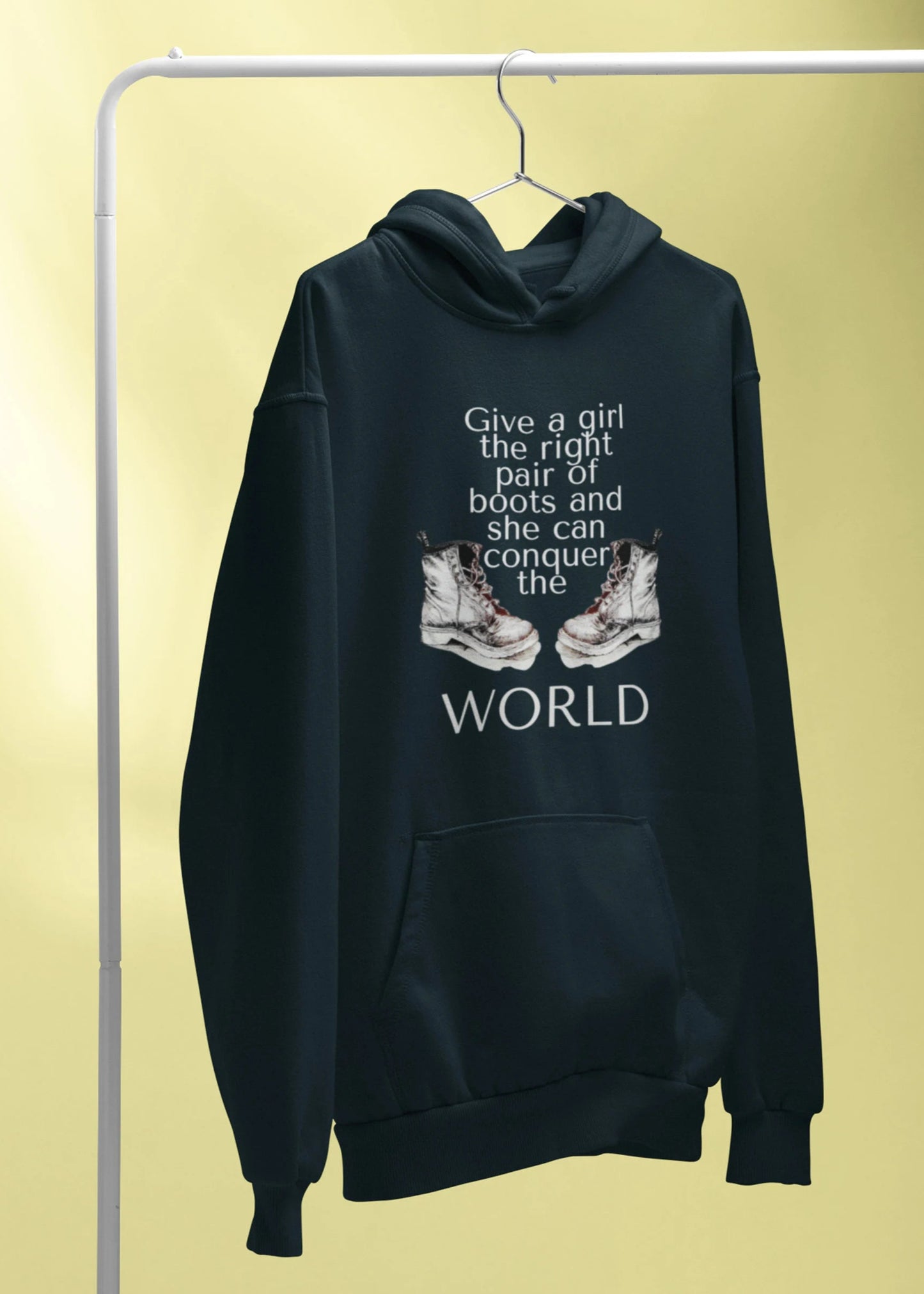 Dr Marten's Inspired 'Conquer the World' Hoodie