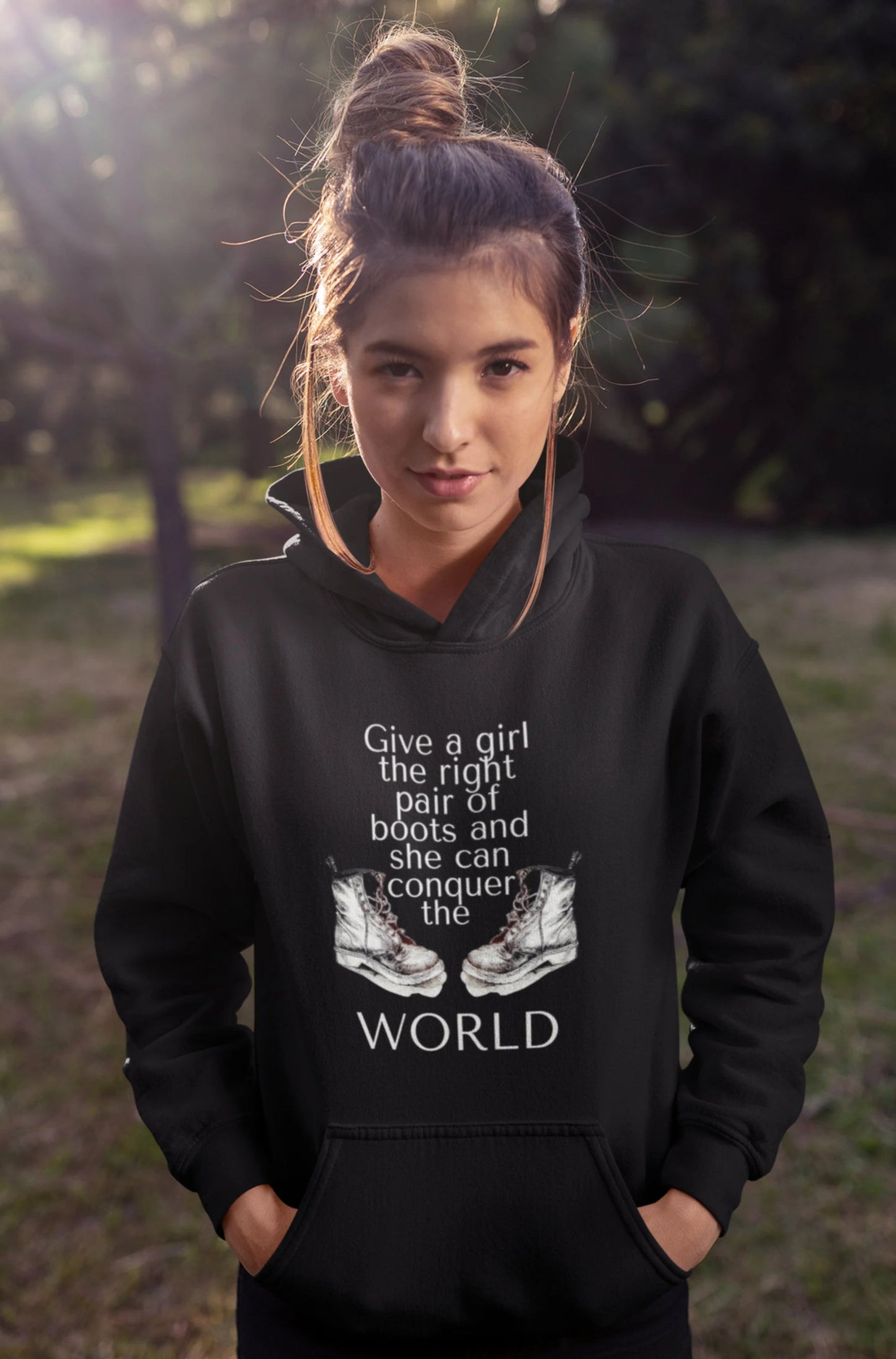 Dr Marten's Inspired 'Conquer the World' Hoodie