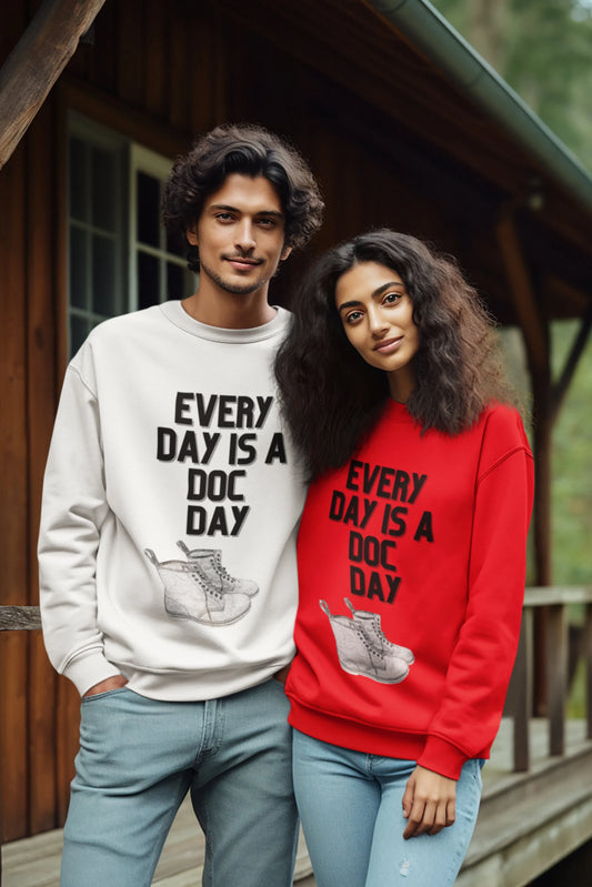 Dr Marten's Inspired 'Doc Day' Sweatshirt