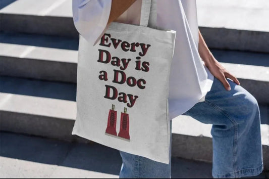 Dr Marten's Inspired 'Doc Day' Tote Bag