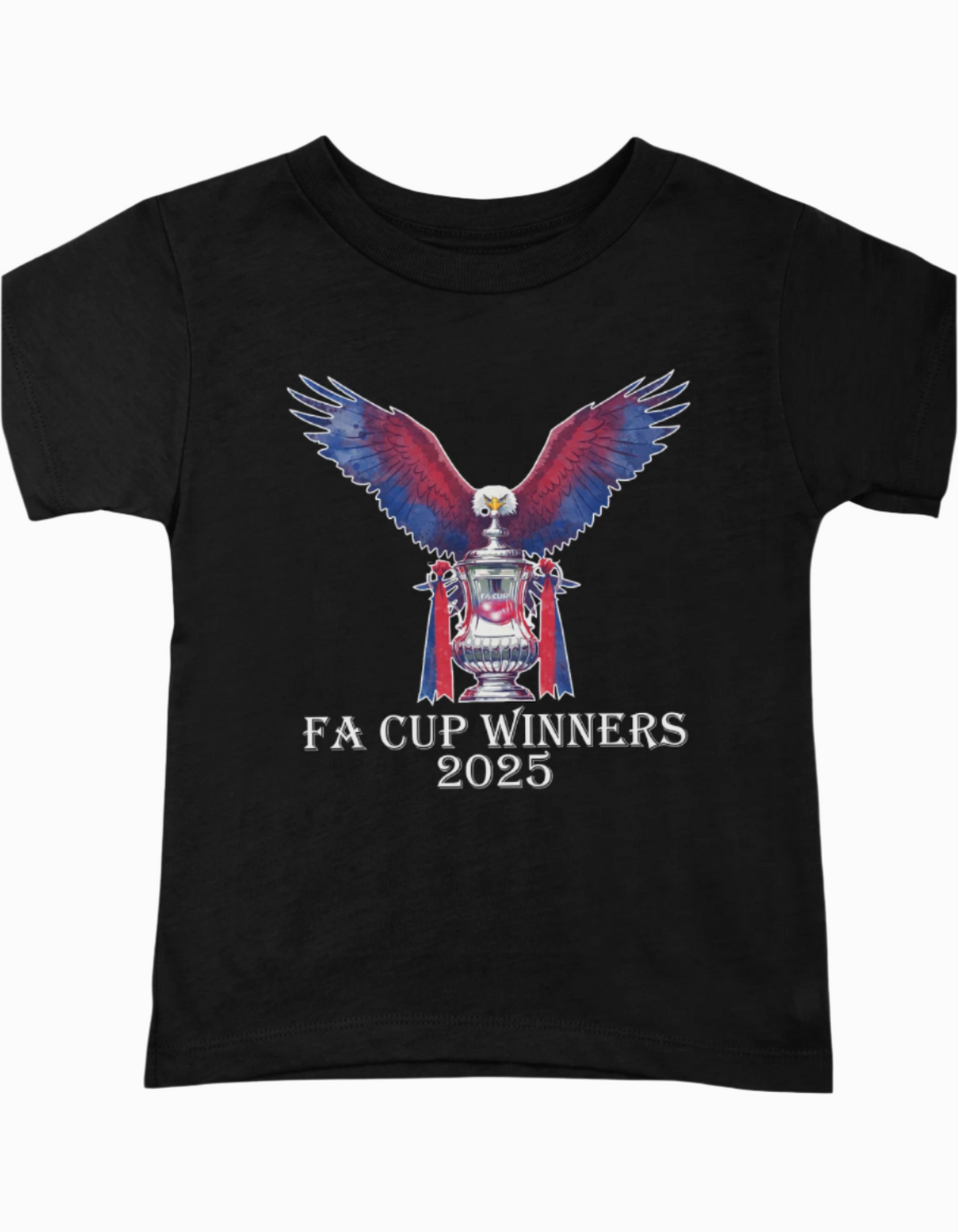 CPFC FA Cup Winners Black Eagle T-shirt